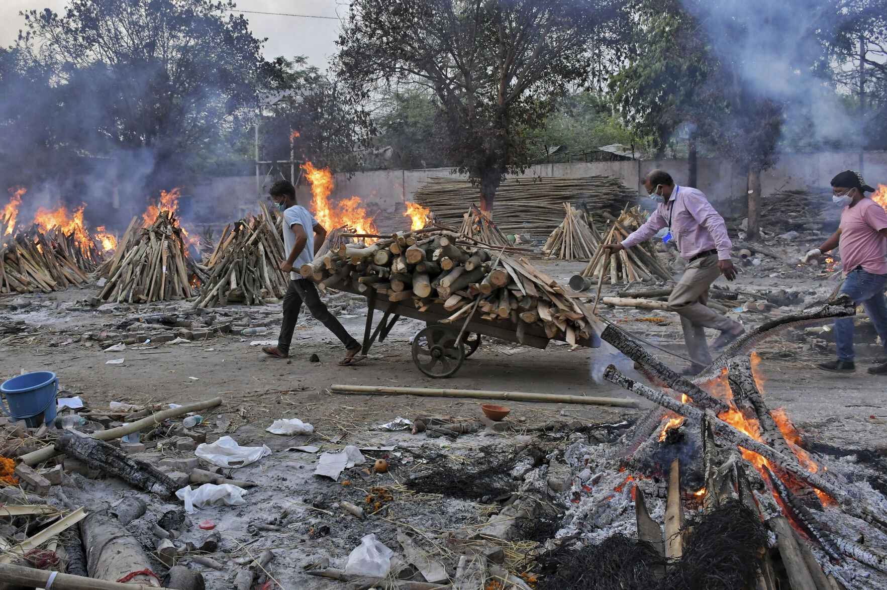 APTOPIX Virus Outbreak India